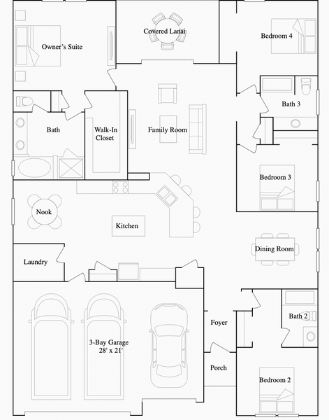 Image 62 of a home in Longleaf: Longleaf 60s.