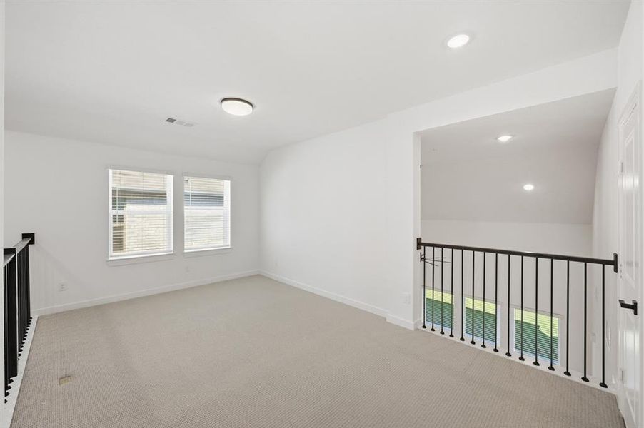 Spacious, unfurnished interior of a new home in Wellington: Artisan Series - 50ft lots, Haslet (Image 14).