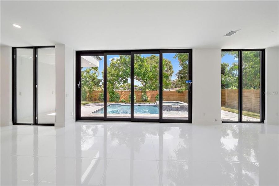 Another view of the spacious living room