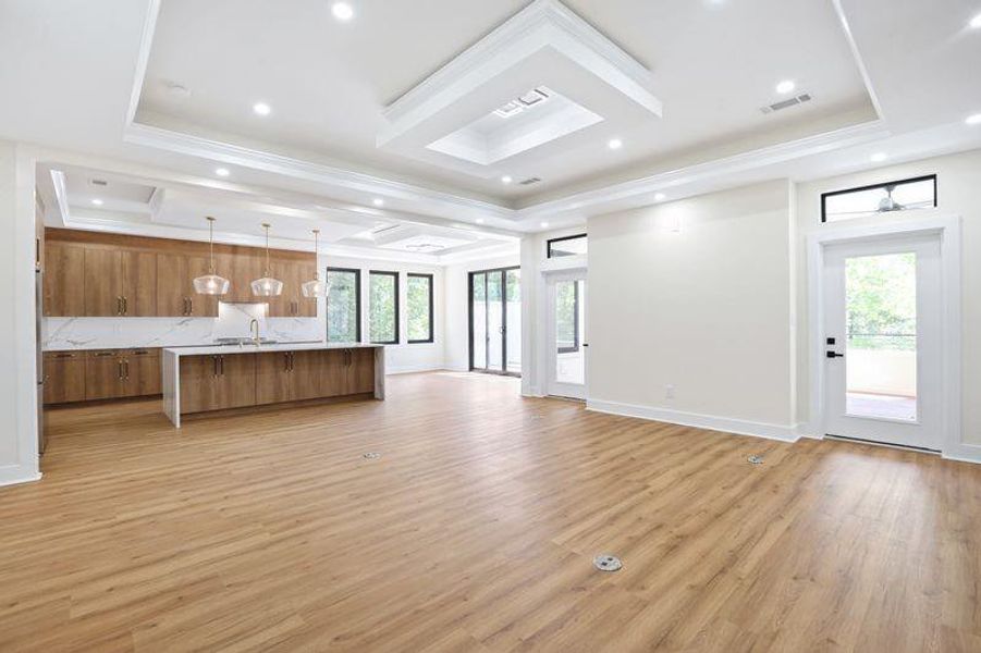 Spacious, unfurnished interior of a new home in , Atlanta (Image 23). Spacious, unfurnished interior of a new home in , Atlanta (Image 23).