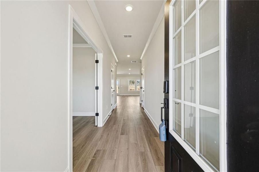 Spacious, unfurnished interior of a new home in River Pointe, Monroe (Image 34).
