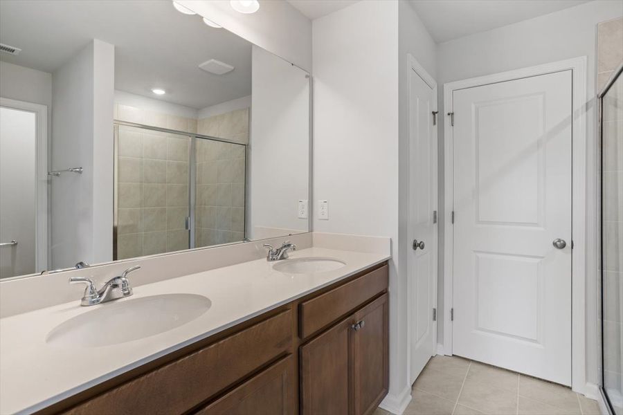 Furnished interior view inside a new home in Sweetbrier, Durham (Image 13). Furnished interior view inside a new home in Sweetbrier, Durham (Image 13).