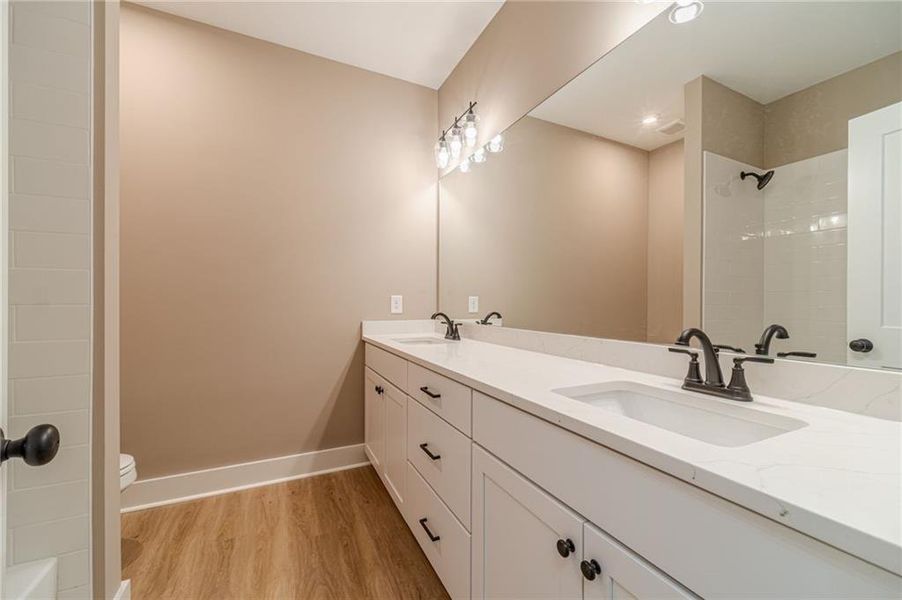 Furnished interior view inside a new home in , Monroe (Image 12).