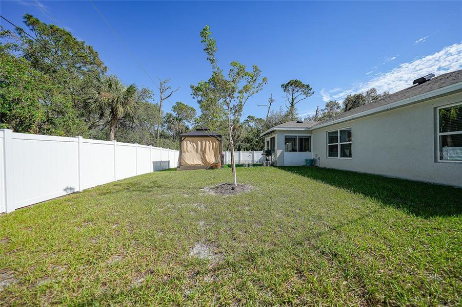 Exterior details and patio area of a home in , Port Charlotte (Image 3). Exterior details and patio area of a home in , Port Charlotte (Image 3).