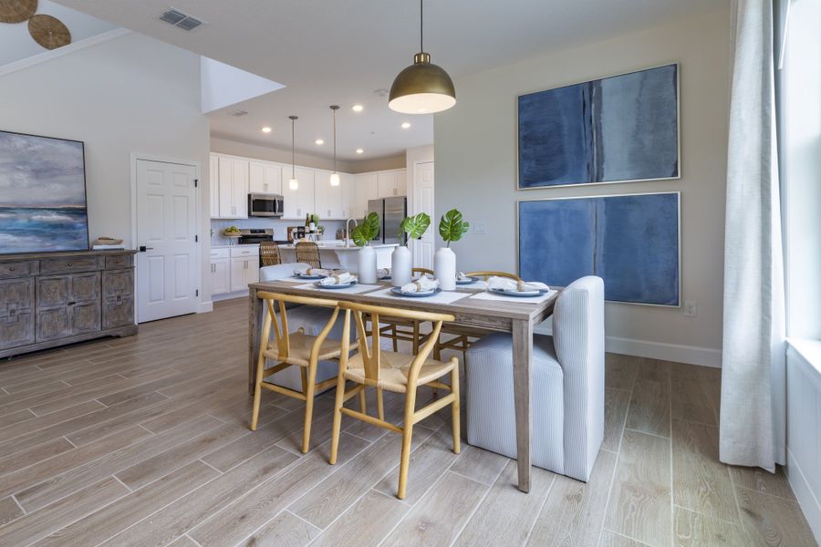 Representative furnished interior of a home built from the Skye by Risewell Homes in Cypress Bluff, Groveland (Image 4). Representative furnished interior of a home built from the Skye by Risewell Homes in Cypress Bluff, Groveland (Image 4).