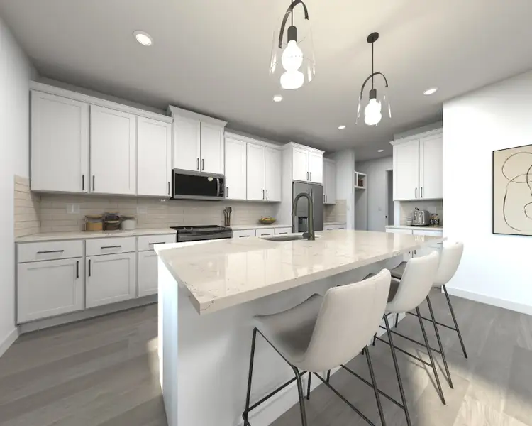 Furnished interior view inside a new home in Magnolia Bay - Reserve Series, Nokomis (Image 3).