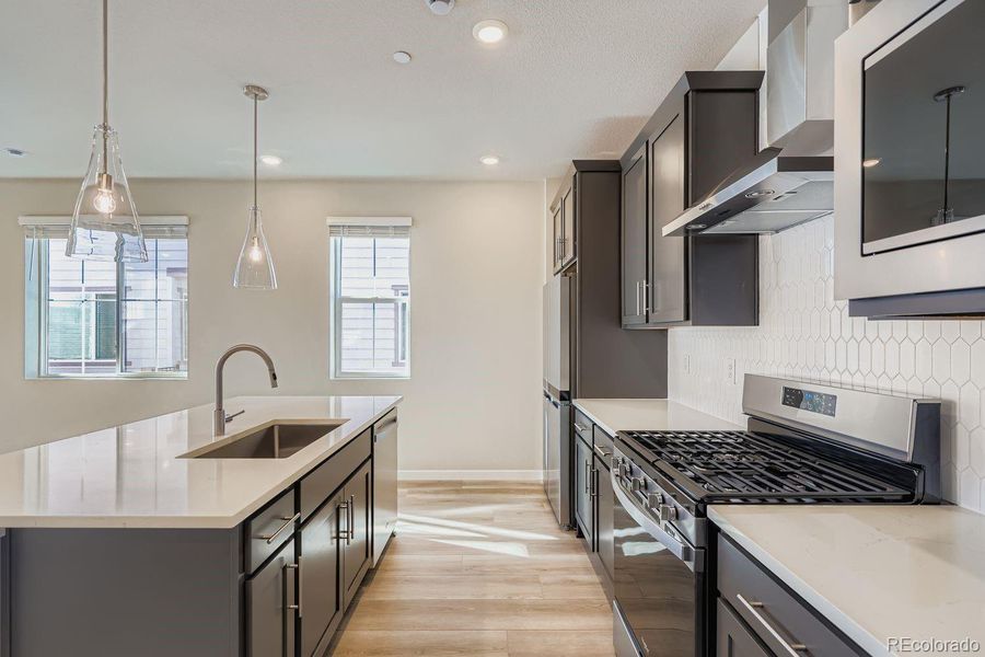 Furnished interior view inside a new home in Uplands, Westminster (Image 9).