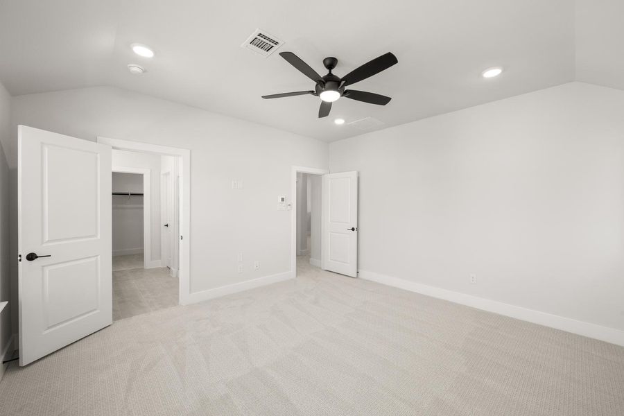 Spacious, unfurnished interior of a new home in Terrace Collection at Harvest, Argyle (Image 24).