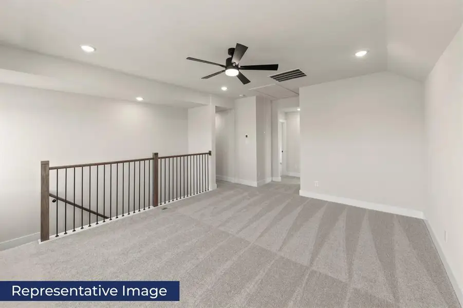 Spacious, unfurnished interior of a new home in Parkside, Denton (Image 13).