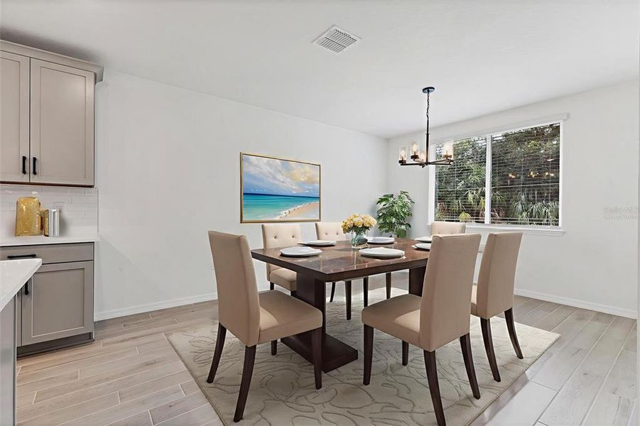 Furnished interior view inside a new home in , Parrish (Image 6).