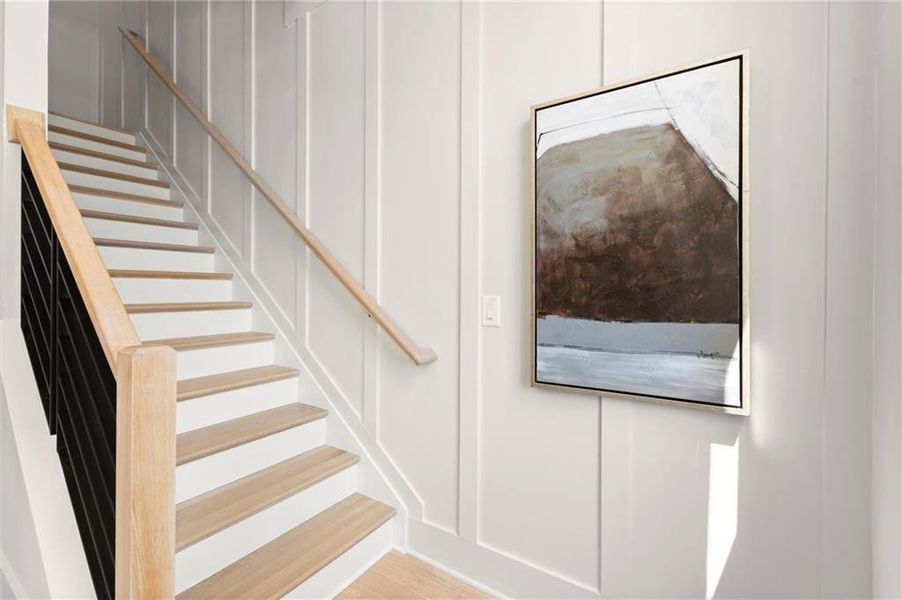 Furnished interior view inside a new home in The Gathering – Alpharetta, Alpharetta (Image 33).