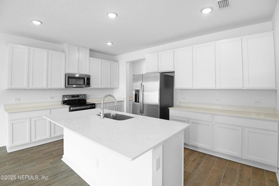 Furnished interior view inside a new home in , Jacksonville (Image 7).