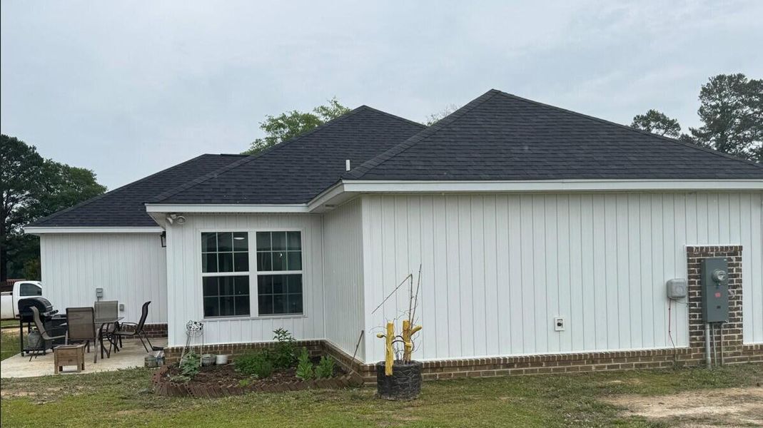 Exterior details and patio area of a home in , Florence (Image 23). Exterior details and patio area of a home in , Florence (Image 23).