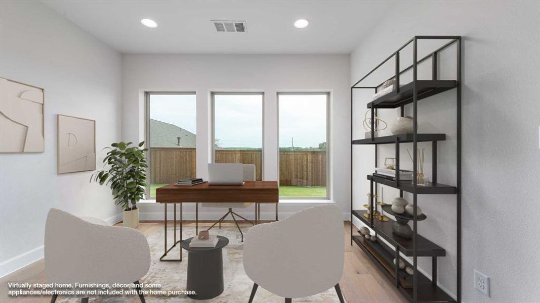 Furnished interior view inside a new home in Terraces 72', Rockwall (Image 4). Furnished interior view inside a new home in Terraces 72', Rockwall (Image 4).