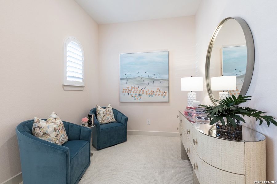 Furnished interior view inside a new home in Esperanza, Boerne (Image 31).