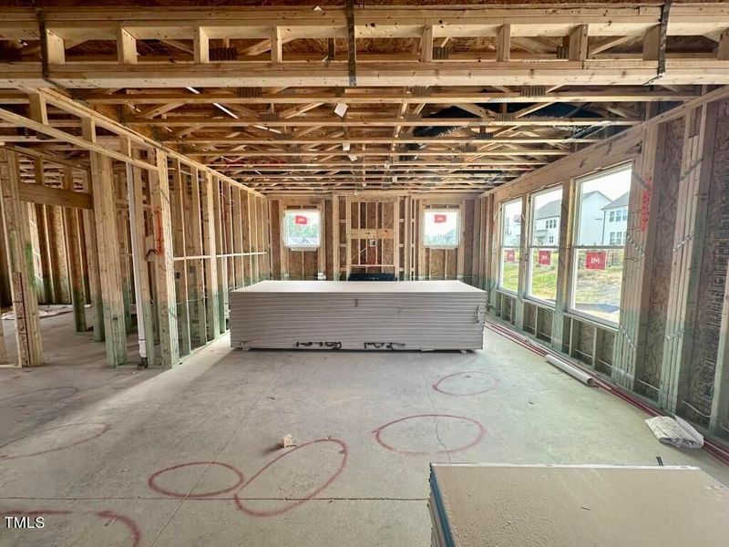 Spacious, unfurnished interior of a new home in Glenmere, Knightdale (Image 97). Spacious, unfurnished interior of a new home in Glenmere, Knightdale (Image 97).