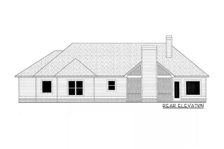 Exterior rendering of this home design in , Spicewood, TX (Image 3).