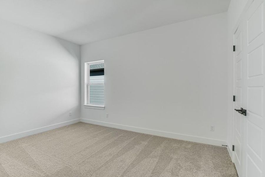 Bedroom 4  [Photo shown is from a completed home with the same floorplan and similardesign selections.]