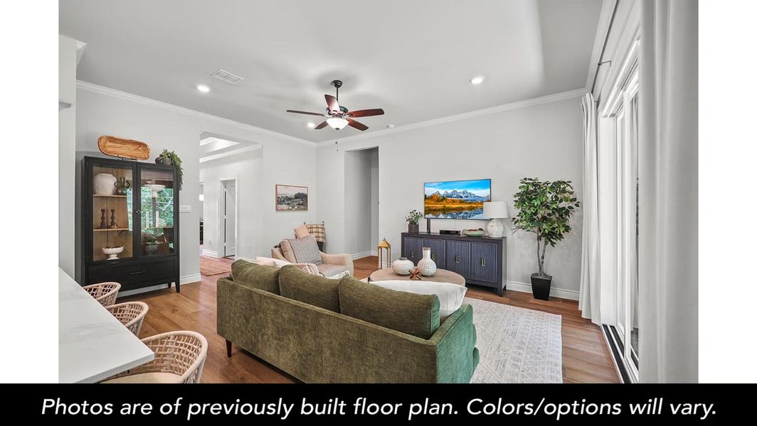 Furnished interior view inside a new home in Lexington Heights, Willis (Image 9). Furnished interior view inside a new home in Lexington Heights, Willis (Image 9).