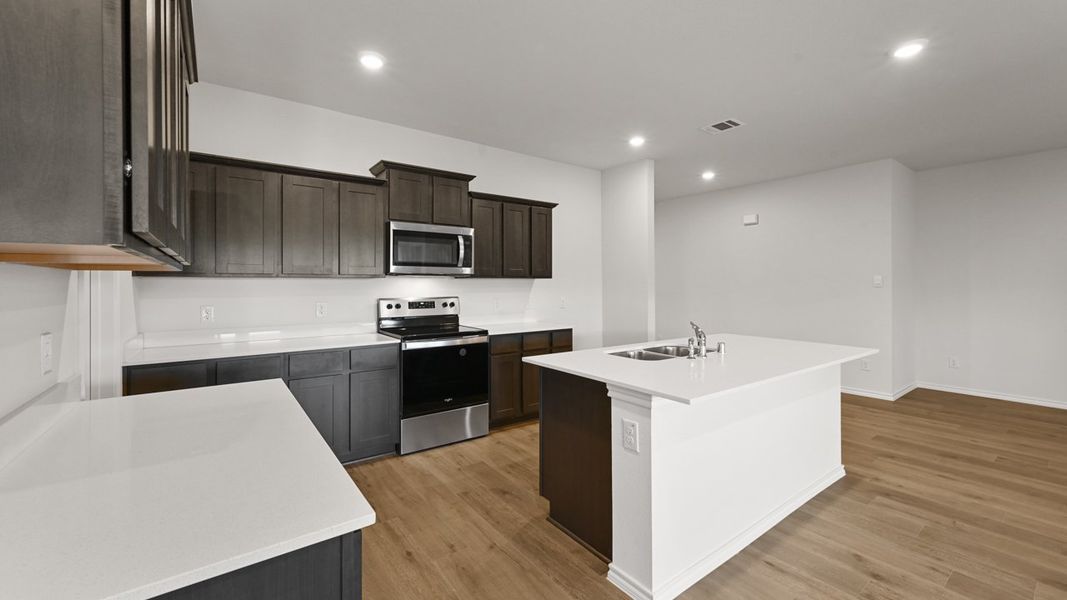 Representative furnished interior of a home built from the Holden by D.R. Horton in Whitewing Trails, Princeton (Image 7).