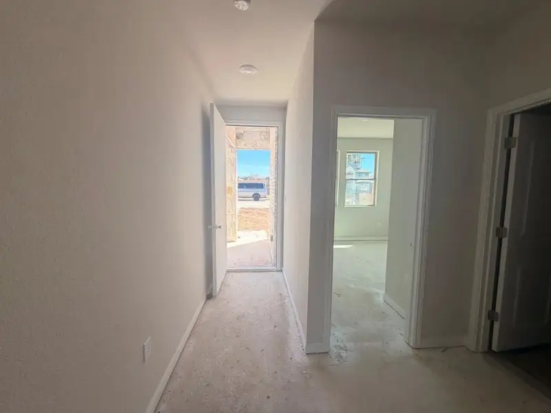 In-progress construction of a new home in The Colony, Bastrop, TX (Image 4).