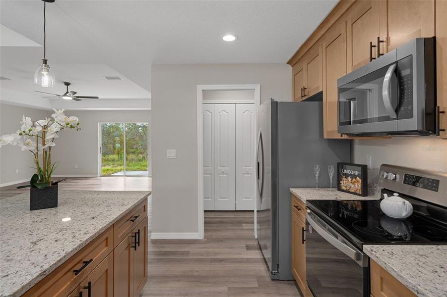 Furnished interior view inside a new home in , Weeki Wachee (Image 11). Furnished interior view inside a new home in , Weeki Wachee (Image 11).