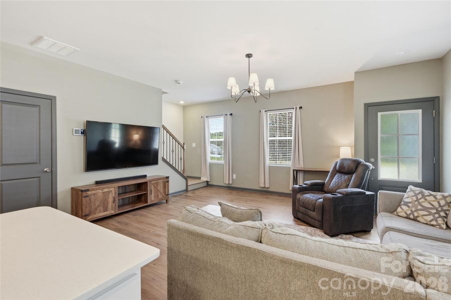 Furnished interior view inside a new home in Nolen Farm, Gastonia (Image 3).