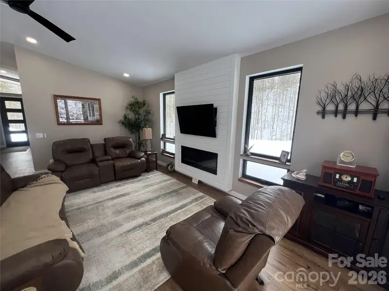 Furnished interior view inside a new home in , Bryson City (Image 5).