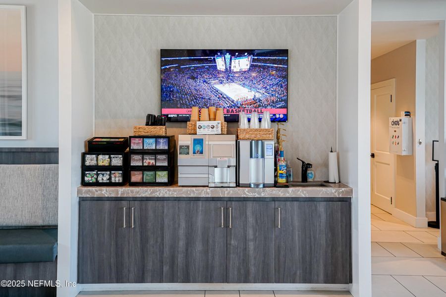 Furnished interior view inside a new home in RiverTown - WaterSong, St. Johns (Image 16).