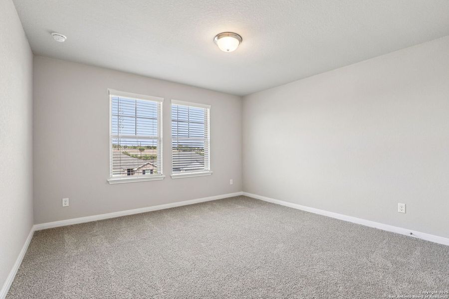 Spacious, unfurnished interior of a new home in Legendary Trails - Classic Series, Cibolo (Image 57). Spacious, unfurnished interior of a new home in Legendary Trails - Classic Series, Cibolo (Image 57).