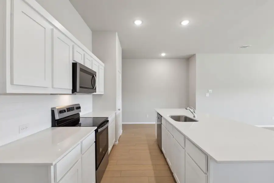 Furnished interior view inside a new home in Prairie Winds, Hutto (Image 3). Furnished interior view inside a new home in Prairie Winds, Hutto (Image 3).