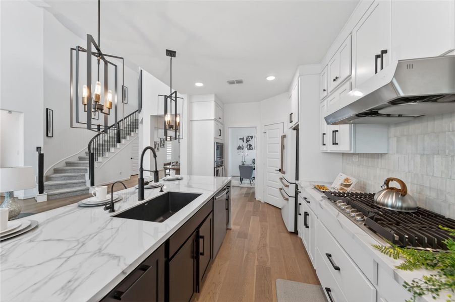 Furnished interior view inside a new home in , Sienna Plantation (Image 13).