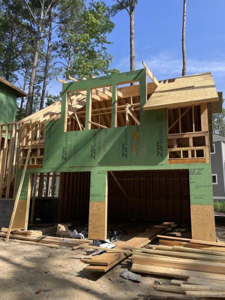 In-progress construction of a new home in The Preserve at Pennys Creek, Johns Island, SC (Image 18). In-progress construction of a new home in The Preserve at Pennys Creek, Johns Island, SC (Image 18).