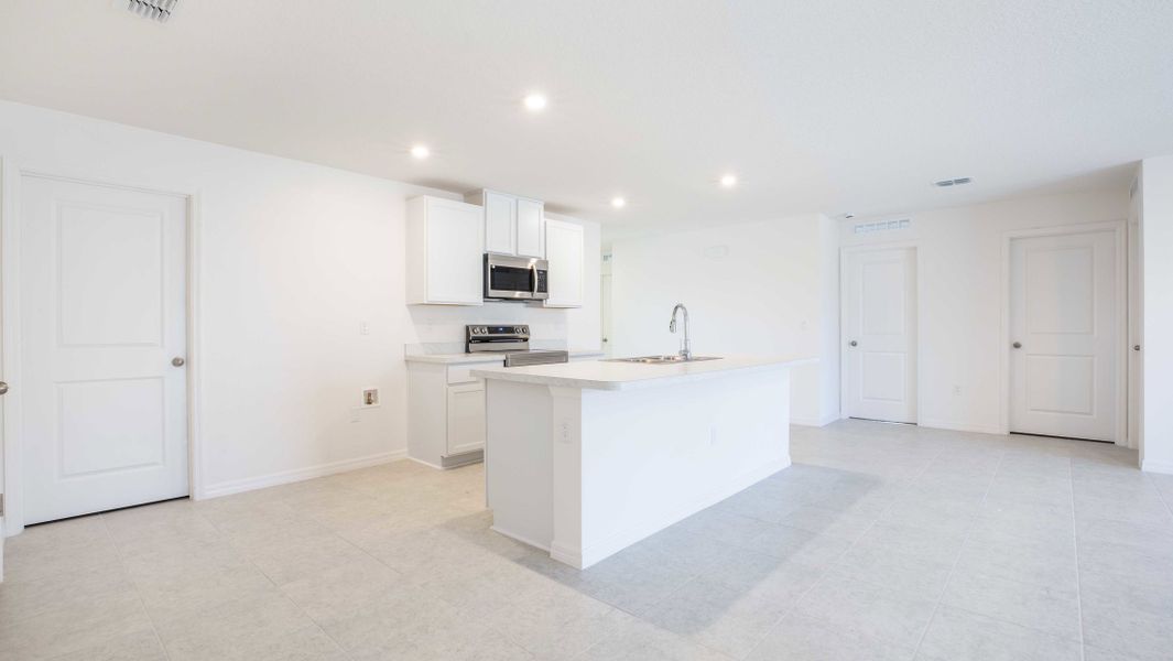 Representative furnished interior of a home built from the Iris by Maronda Homes in Coastal Communities, Edgewater (Image 18).