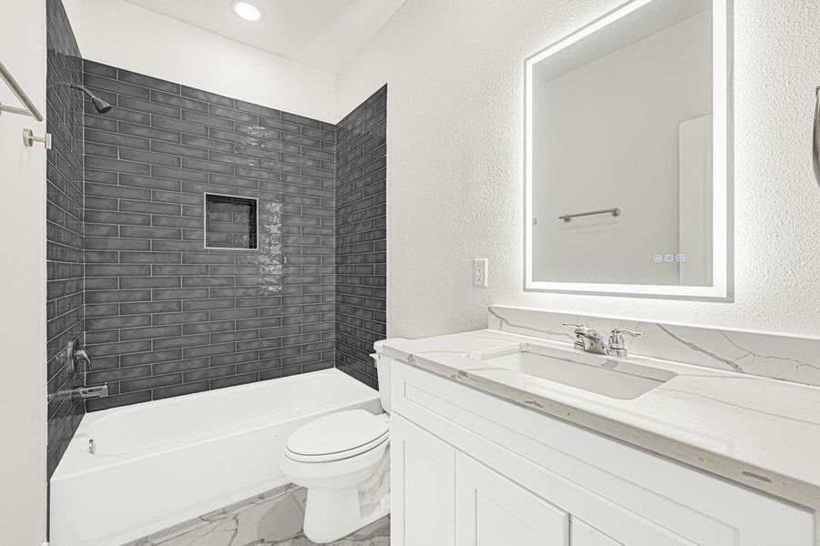 Furnished interior view inside a new home in , Houston (Image 11). Furnished interior view inside a new home in , Houston (Image 11).