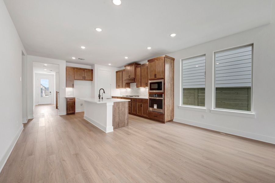 Furnished interior view inside a new home in Treeline, Justin (Image 5).