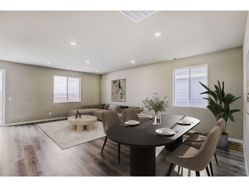 Furnished interior view inside a new home in Trevenna, Windsor (Image 9).