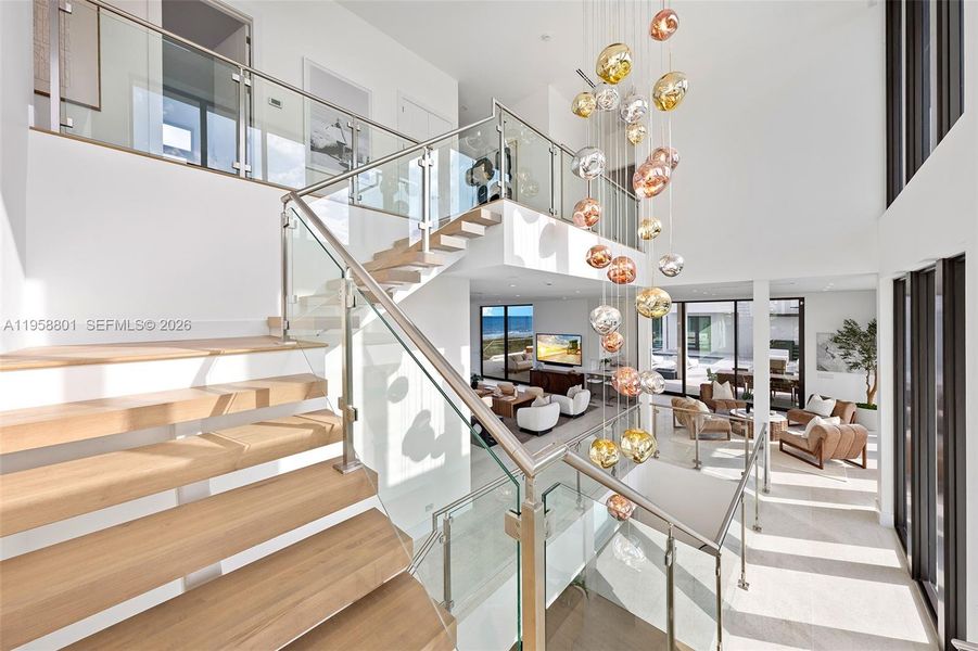 Furnished interior view inside a new home in , Fort Pierce (Image 12).