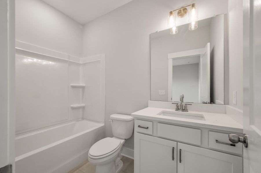 Furnished interior view inside a new home in New Riverside Village, Bluffton (Image 14). Furnished interior view inside a new home in New Riverside Village, Bluffton (Image 14).