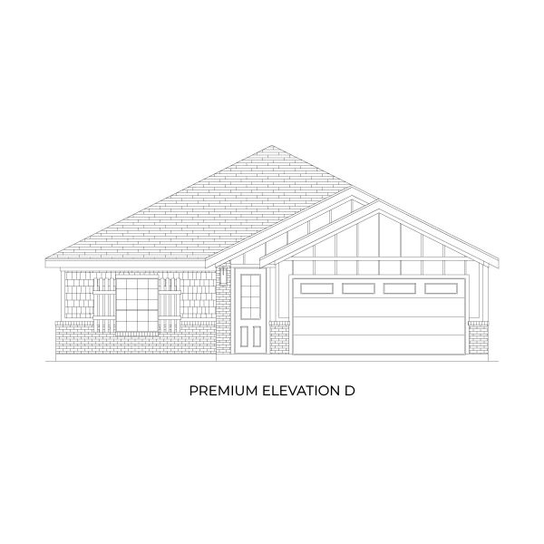 Representative rendering of the exterior for the Monroe F by First Texas Homes (Image 7). Representative rendering of the exterior for the Monroe F by First Texas Homes (Image 7).