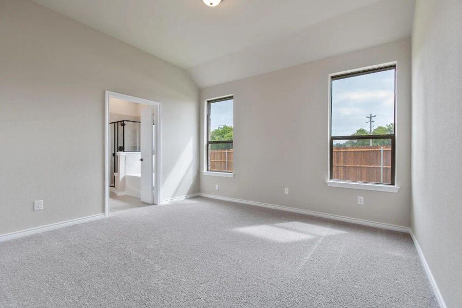 Primary Bedroom | Concept 2671 at Mockingbird Hills in Joshua, TX by Landsea Homes