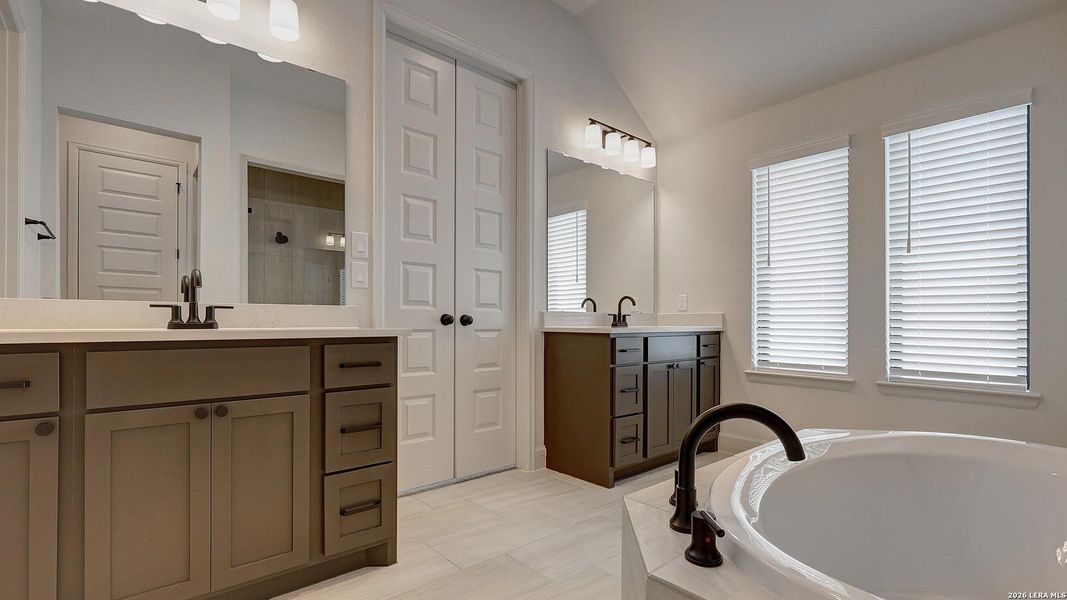 Furnished interior view inside a new home in Esperanza, Boerne (Image 16).