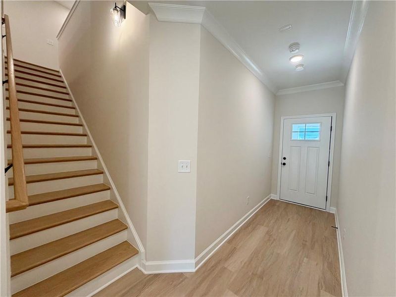 Spacious, unfurnished interior of a new home in Wilkins Walk, Mableton (Image 18). Spacious, unfurnished interior of a new home in Wilkins Walk, Mableton (Image 18).