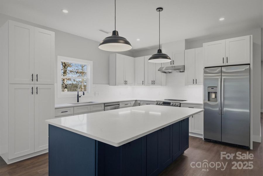 Furnished interior view inside a new home in , Morganton (Image 11).