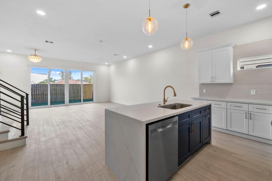 Furnished interior view inside a new home in , Houston (Image 5).