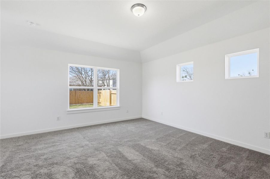 Spacious, unfurnished interior of a new home in Infinity Square, Kyle (Image 16). Spacious, unfurnished interior of a new home in Infinity Square, Kyle (Image 16).