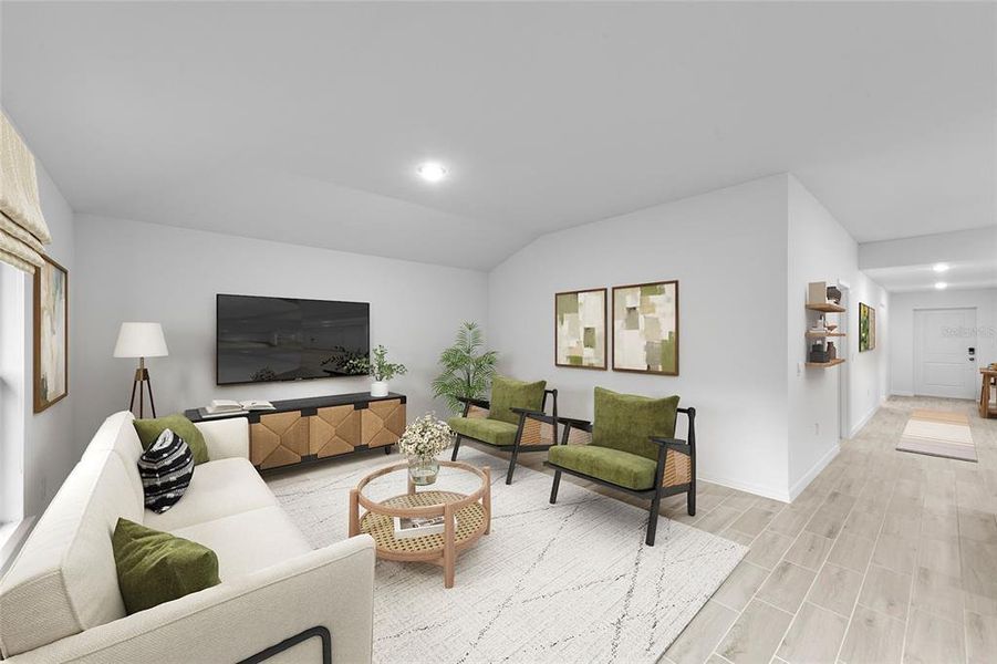 Furnished interior view inside a new home in , Port Charlotte (Image 7).