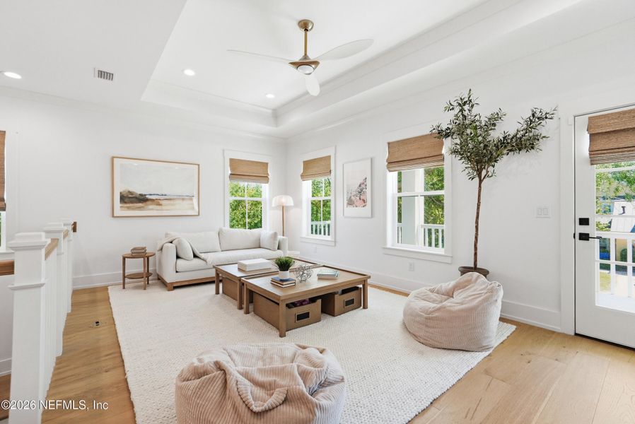 Furnished interior view inside a new home in , Ponte Vedra Beach (Image 44).