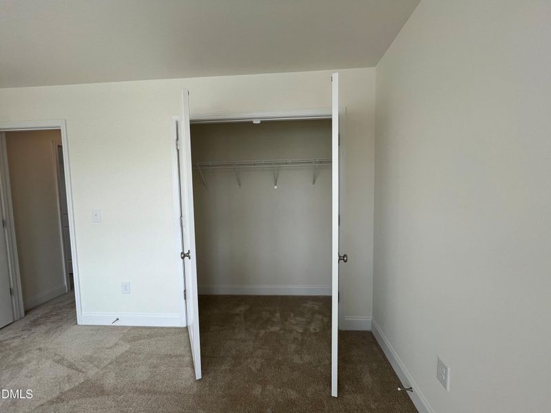 Bedroom 2 with lots of closet space