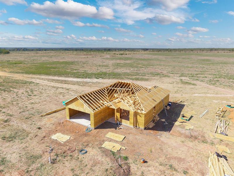 In-progress construction of a new home in , Early, TX (Image 11).